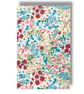 A3 Sheet of Fabric Backed Felt - Pink and Blue Floral