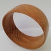 Oak Wood Bangle, wooden, oak, lathe turned, accessory, jewellery, boho, fashion