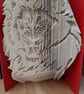 Lion Head 2 COMBI Book Folding Pattern - EMAILED PDF PATTERN - Image 8