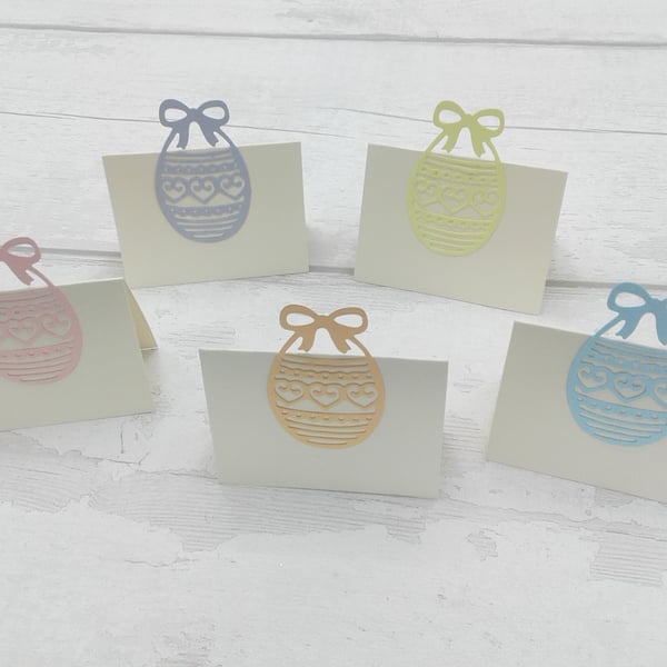 Easter place cards. Easter place settings. Set of 10.