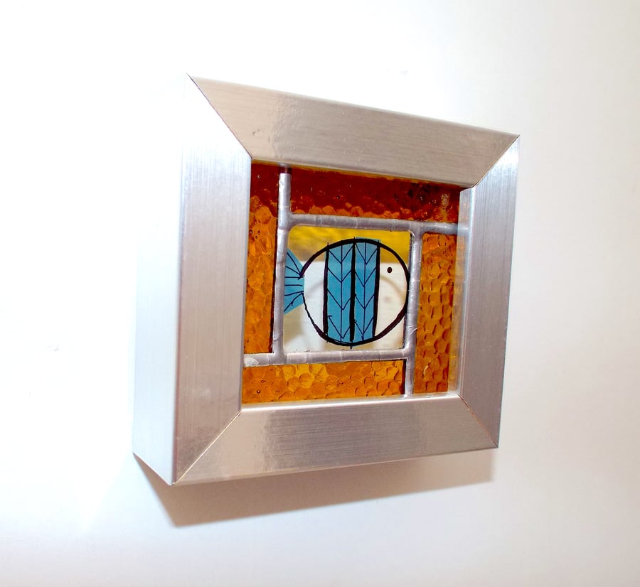 Stained Glass Fish Picture 