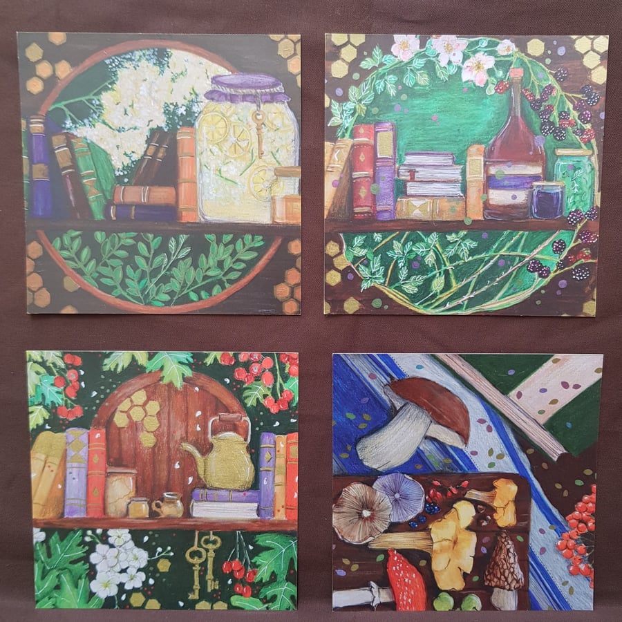 Summer Seconds Cottage in the Forest art prints