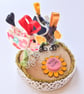 Diorama Chickens The Good Life. - Image 1