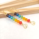Chakra Earrings Gold