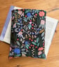 In The Garden Quilted Fabric Book Sleeve - Hardback Size