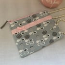 Zipped Purses, Pouch, Small Cosmetic Bag, Accessory Purse, Scandi 