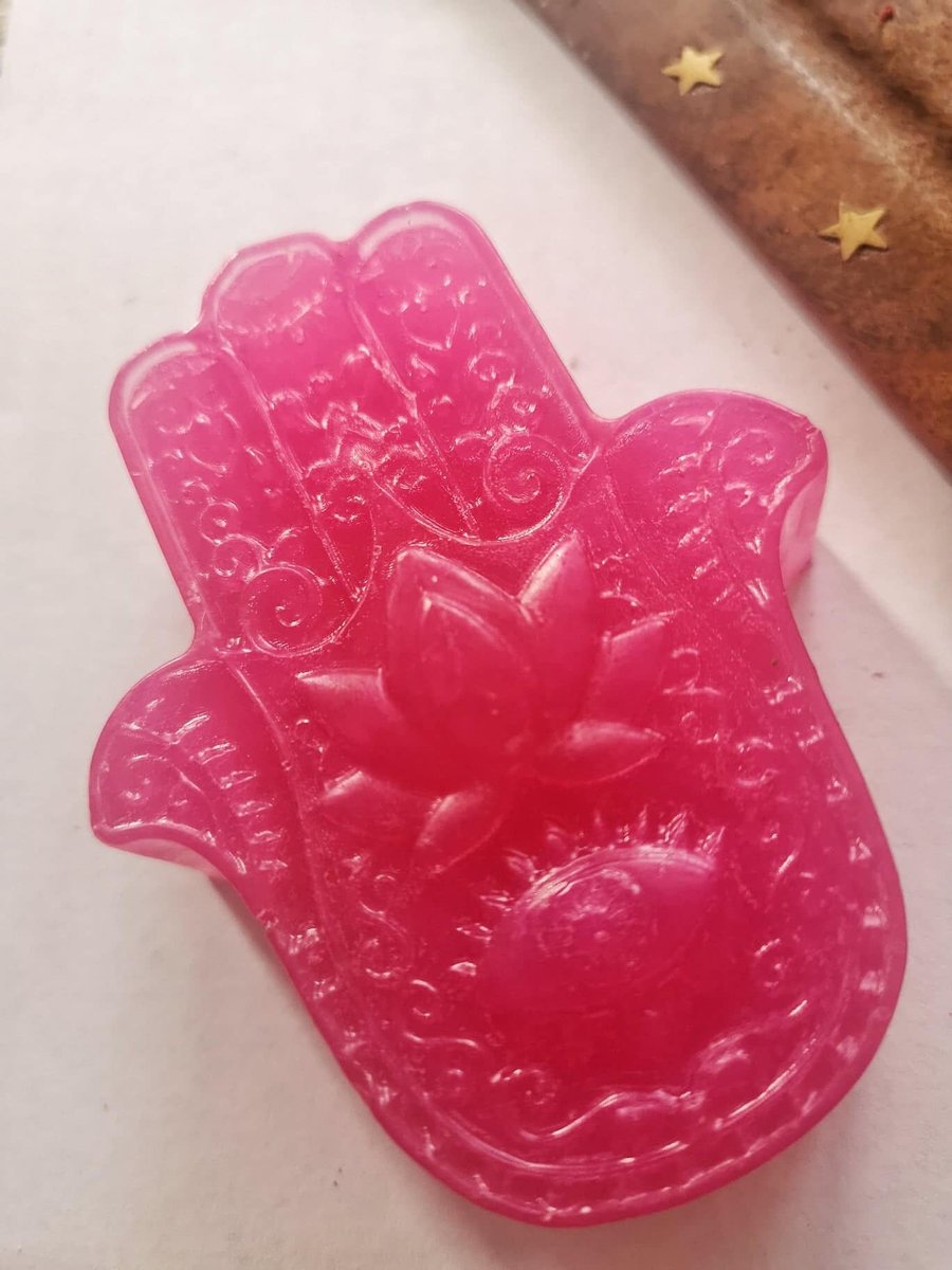 Lavender, Rose & Geranium Soap – Handmade Valentine’s Gift (90g)