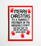 Funny Christmas Card From The Cat, Pet Christmas Card - Image 5