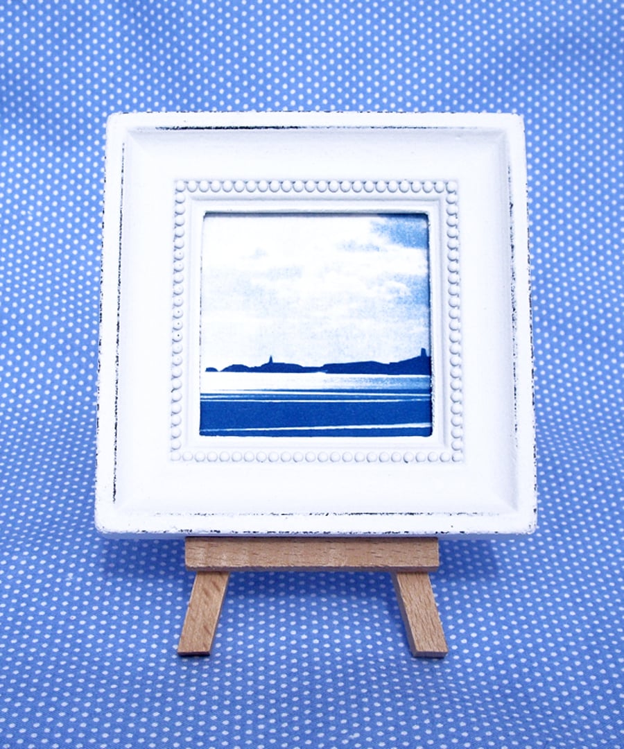 Llanddwyn silhouette, Anglesey
