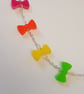 Let's go fly a kite Necklace - Multi Acrylic - Image 3