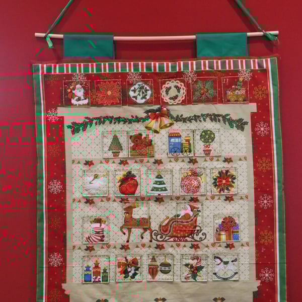 Santa and Sleigh Advent Calendar 