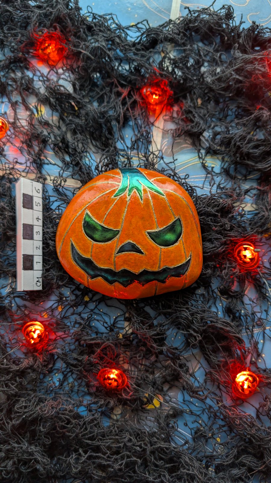 Ghoulish Pumpkin Face