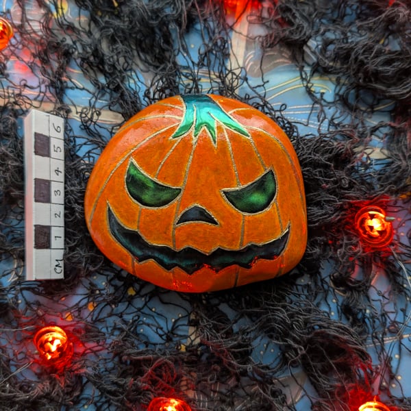 Ghoulish Pumpkin Face