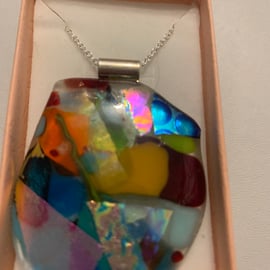 Leaf Dichroic Pendant 