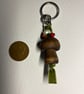 Little Traditional Style Christmas Mushroom Keyring  - Image 4