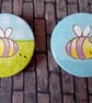 Picture Book  Badge - Bees - Image 1