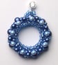 Blue Wreath Earrings - Image 3