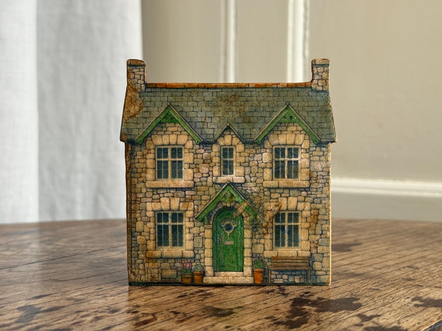 Wooden Cottage Ornament