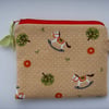 SALE SALE SALE Little Rocking Horses Credit Card/Coin Purse