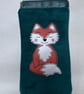 Embroidered Glasses case  - Fox - Image 1