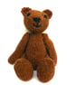 Handmade 8" Ginger Brown Teddy Bear knitted in 100% Wool