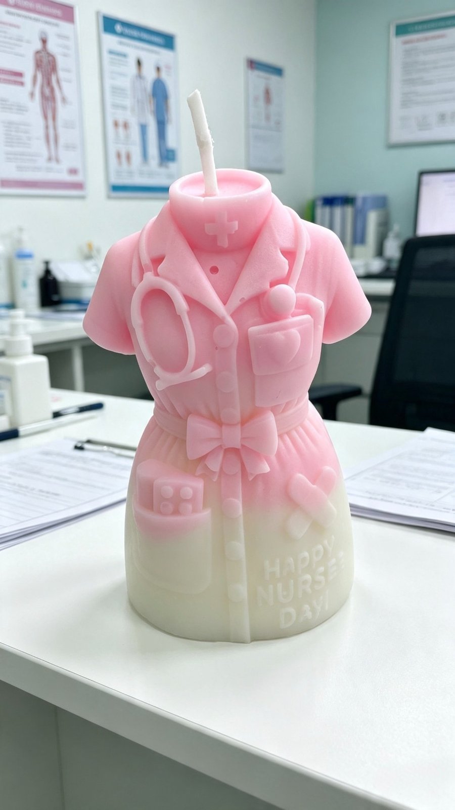 Nurse's Heart Appreciation Candle