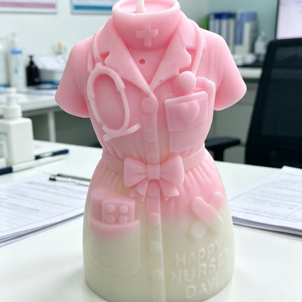 Nurse's Heart Appreciation Candle