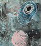 Art Card Lyra Constellation Keepsake Card Letterbox Gift  - Image 2