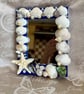Handmade Mermaid Seashell Mirror – Coastal Beach Wall Decor with Real Shells - Image 4