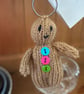 Gingerbread man bag charm - Image 3