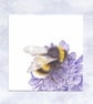 Bumble Bee Greetings Card and Bookmark - Image 2
