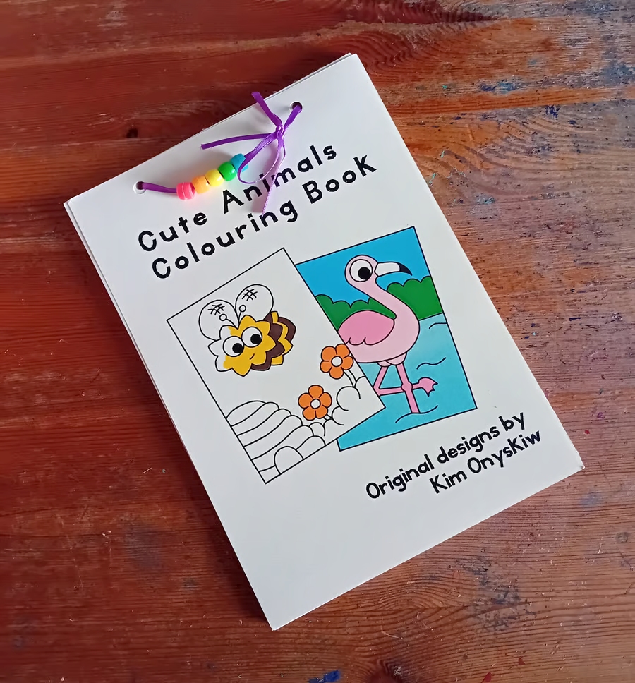 Sold Reserved - colouring book