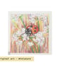 Ladybird original art miniature, insect drawing, artwork - Image 2