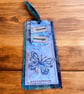 'Choose Courage' – Handmade Affirmation Fabric Tag or Bookmark - Image 3