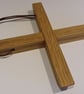 Reclaimed oak folding trivet