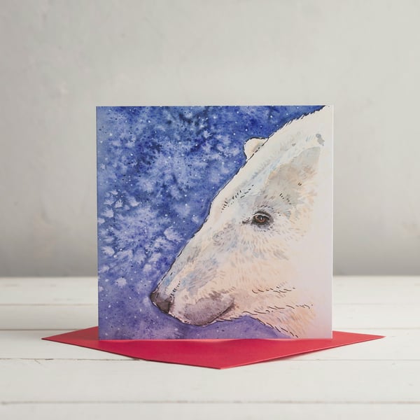 Polar Bear Christmas Card