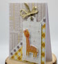 Giraffe Baby Card - New Baby Greeting Cards - Congratulations  - Image 3