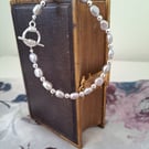 Grey Pearl Bracelet