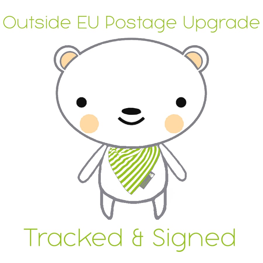 BellaOski OUTSIDE THE EU Postage Upgrade to Worldwide Signed & Tracked Service