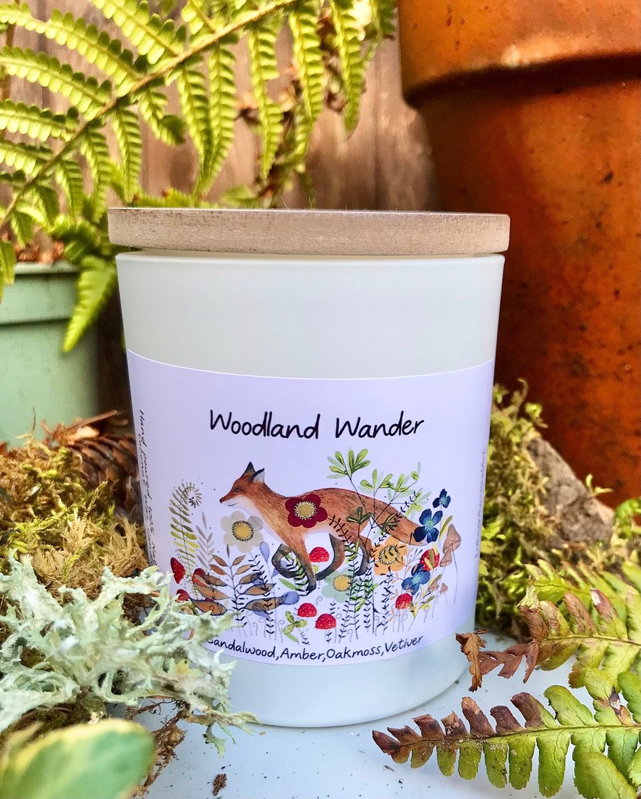 Woodland Wander Scented Candle, Beautiful Scent... - Folksy