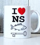 I Love North Shields Fish Quay Mug - Image 2