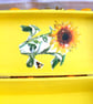 Sunflower decoupaged keepsakeI've hand decorated , memory or jewellery box. - Image 7