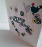 Wedding Day card. Wedding card. Card for wedding. Ref 041.  - Image 2