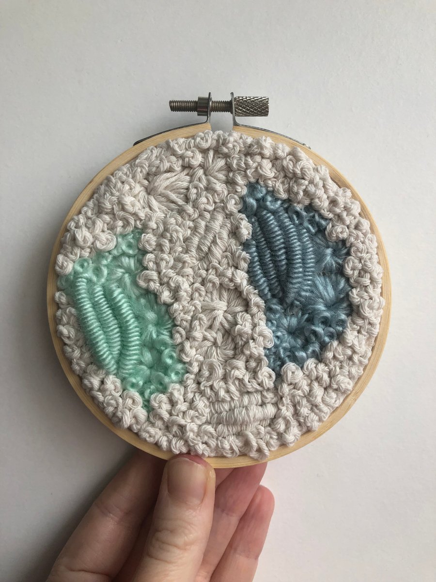 Sea shine a 4 inch art piece