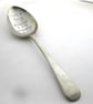 Naturist Birthday Suit Spoon, Hand Stamped Vintage Dessertspoon - Image 2