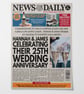 Personalised Anniversary Gift Newspaper, for any year - Image 2