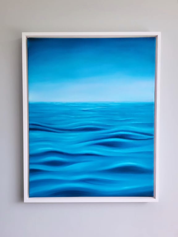 Seascape oil painting 
