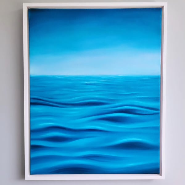 Seascape oil painting 