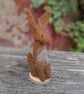 Needle Felt Hare - wool hare - hare ornament - Brown hare - Image 2