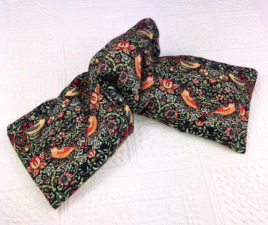 Wheat Bag 48cm Strawberry Thief Cotton fabric microwaveable